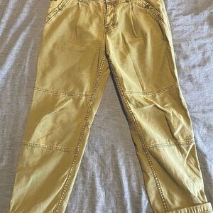 Free People, women’s size 27, olive colored pant